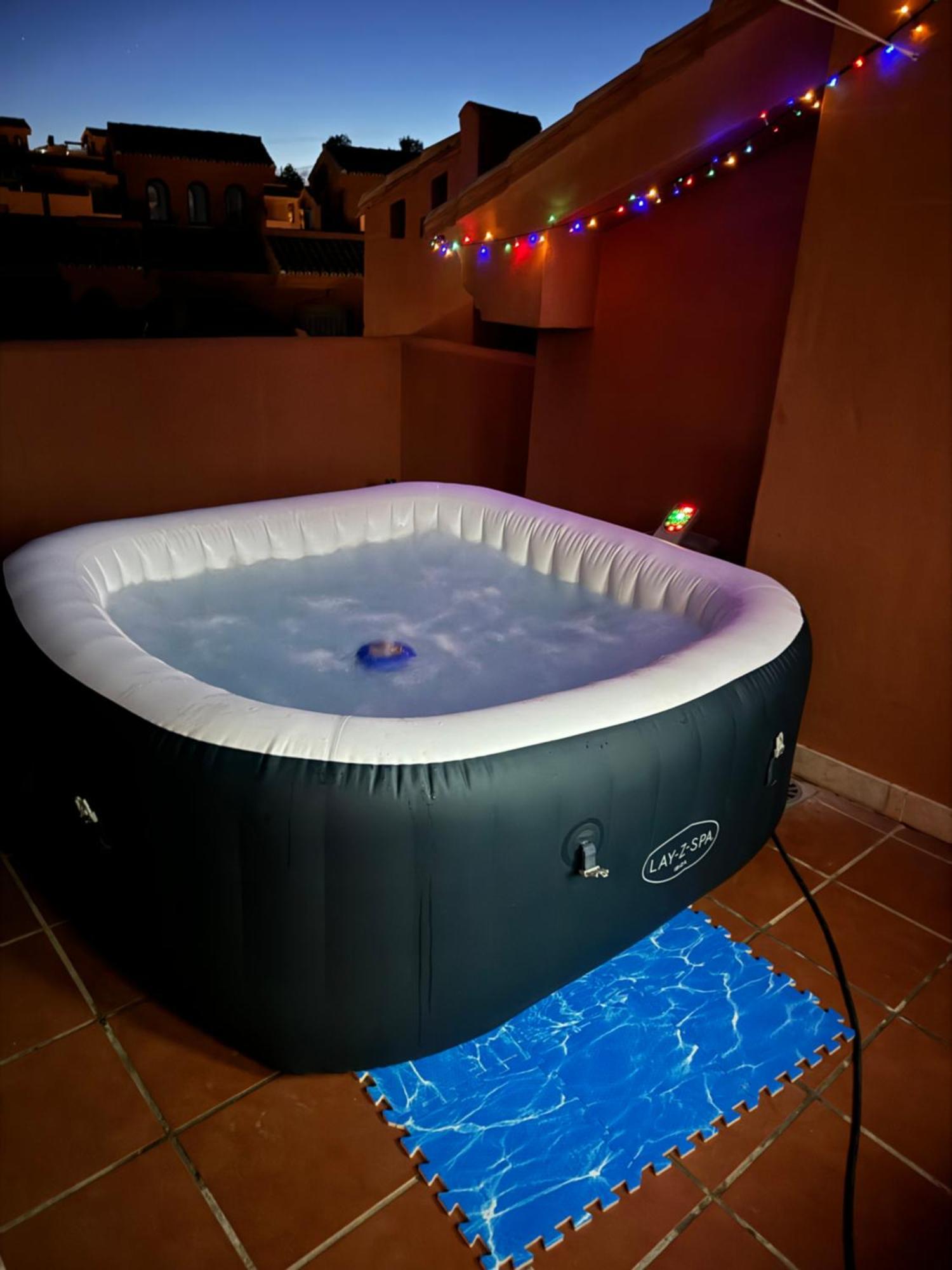 Sea View Penthouse Apartment With Hot Tub - Casa Bella Vista, Buenas Noches , Естепона Екстер'єр фото